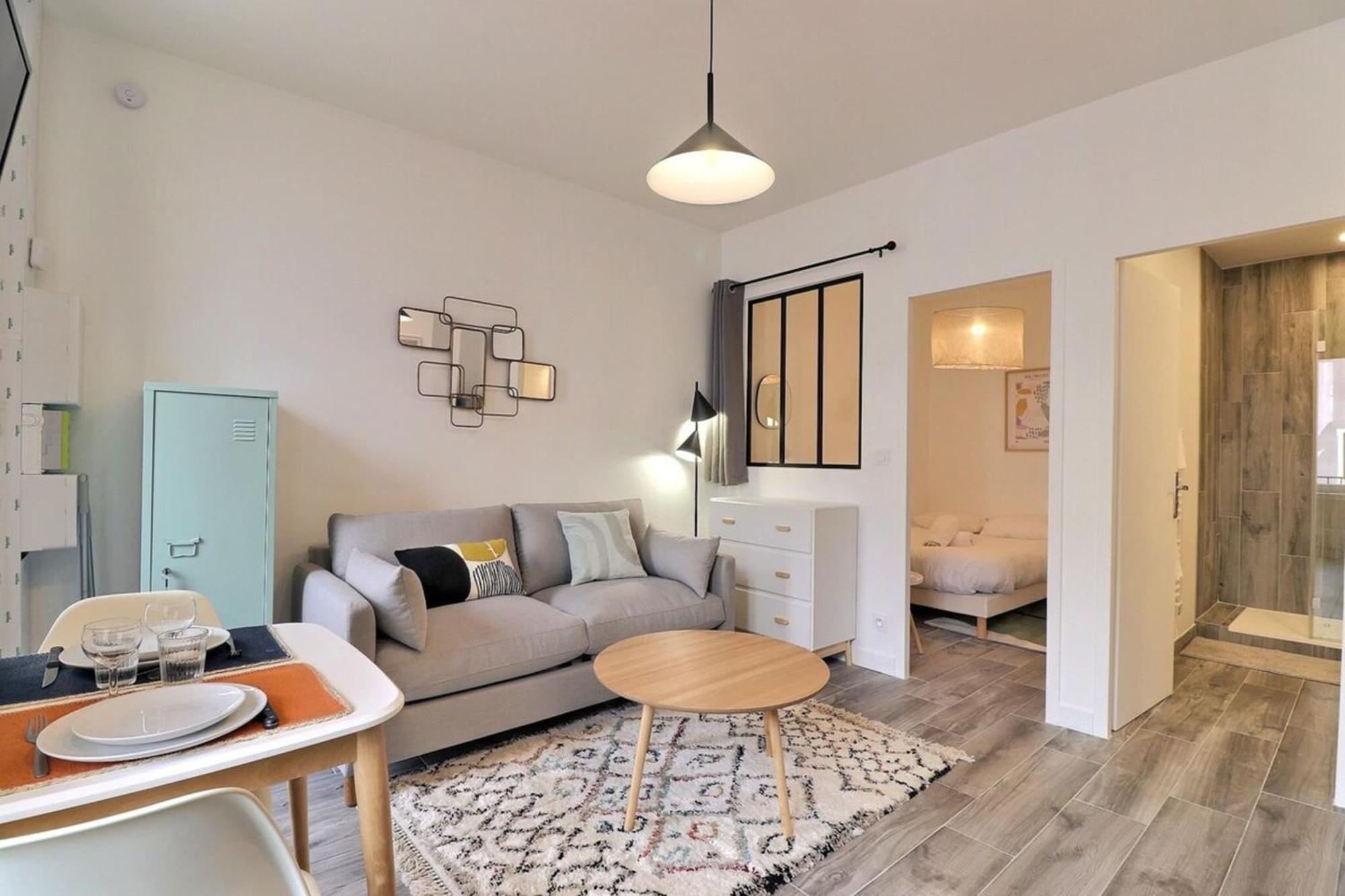 Le Peri - T1 Apartment 4 Guests - Villeurbanne Exterior foto